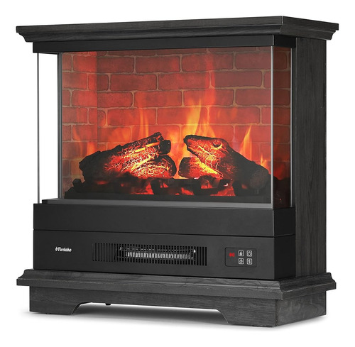 Calentador De Chimenea Eléctrico Turbro Firelake De 27 Pulga