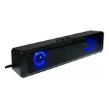 Caixa De Som Soundbar Subwoofer Pc Tv Notebook Rgb Usb P2 