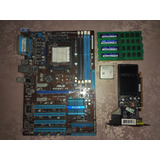 Kit Placa Mãe Asus + Processador Amd + 8g Memória Ram
