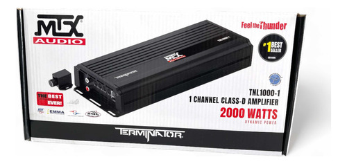 Amplificador Mtx 1 Canal Clase D Tnl1000-1