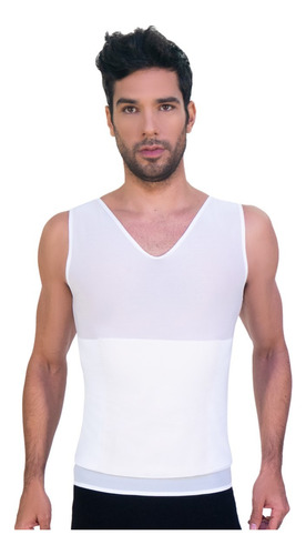 Camiseta Faja Hombre Licra/látex Postura Hasta 3xg 4002