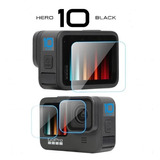 Protector Glass Templado Para Gopro Hero 10 Lente Display X3