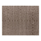 Tapete Realce Eden 3d Alto Relevo 150x200 Cm Taupe