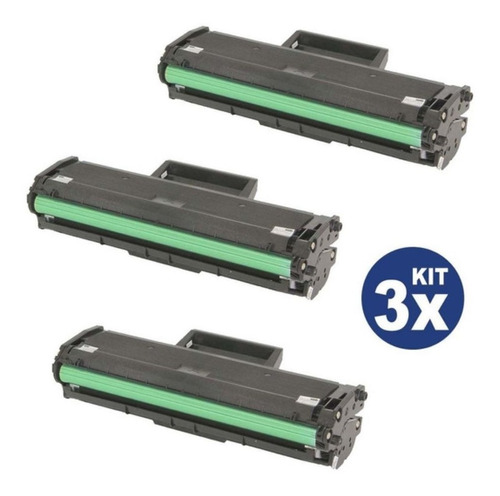 3 Toner Para Impressora Hp Mfp 137fnw 107a 107w 135a 135w 