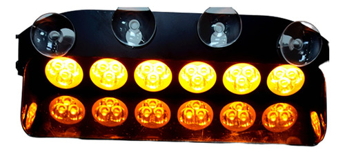 Strobo Giroflex Interno 6 Leds Com Ventosas