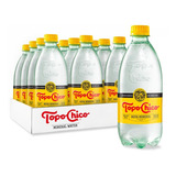 Topo Chico Agua Mineral Paquete De 12 Botellas De 600 Ml Pet