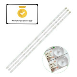 Kit 3 Barras Led Ph39n86dsgw Ph39n86 Em Alumínio Com