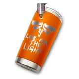 Termo Yite Naranja 500 Ml Diseño The Last Of Us Luciernagas