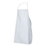 Delantal Gabardina Reforzada Cocina Blanco Negro Rojo Mingo