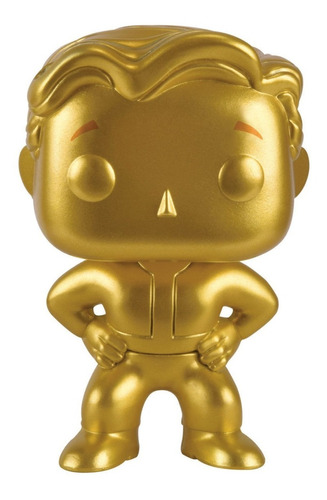 Funko Pop Games Fallout Vault Boy Gold Only Gamestop Excl.