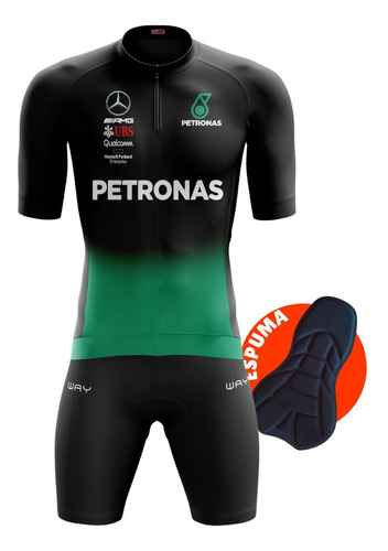 Kit Roupa Ciclismo Blusa Camisa E Short Bike Ciclista Pro  