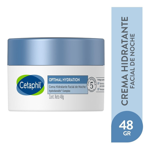 Cetaphil Optimal Hydration Crema Hidratante Facial Noche 48g