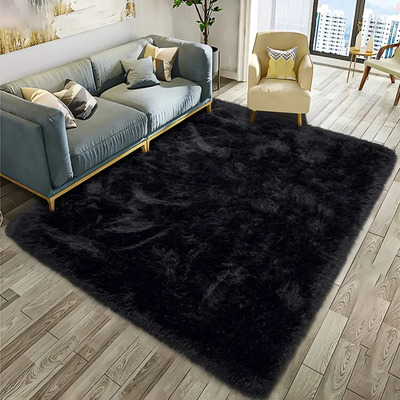Tapete Felpudo Para Sala e Quarto de Poliéster 2m x 1.5m Antiderrapante | Frete grátis