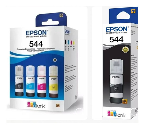 Tinta Epson L3110 L3150 L3210 L3250 5 Kits 325 Ml.