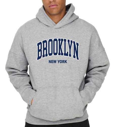 Buzo Brooklyn Hoodie Frisa Unisex