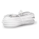 Cable Plano De Linea Telefono 2mts Rj11 4 Hilos Macho