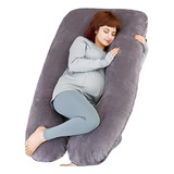 Almohada Maternal  Moon Pine Almohada De Embarazo En Forma D