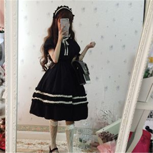 Vestido Victoriano Medieval Lolita Lolita Disfraz Retro