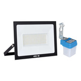 Reflector Proyector Led 400w Ip66 Exterior Con Fotocélula