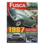 Fusca & Cia Nº33 Última Série 1987 Kombi 6 Portas Mga Fusgol