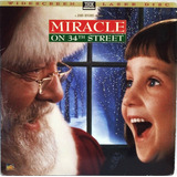 Miracle On 34th Street Ld Laser Disc Importado Filme 1995