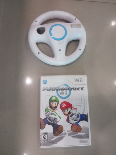 Mario Kart Wii Con Volante 