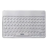 Mini Teclado Tecla Redondeada Bluetooth Recargable