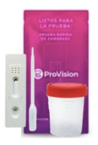 Prueba De Embarazo En Cassette Incluye Frasco Recolector