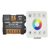 Panel Táctil Controlador Rgbcw Tira  Luces Led Rf 5-24v 50a 