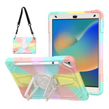 Funda De Ordenador Colorida Con Función Atril Para iPad 10.2