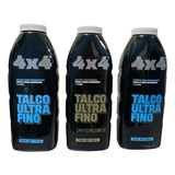 Talco Ultra Fino 4x4 255g 3 Piezas Barbero Barberia