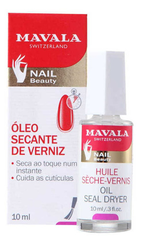 Mavala Oil Seal Dryer Óleo Secante De Esmalte 10ml