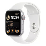 Apple Watch Se 2da Gen Gps+cellular- Plata 44mm - B