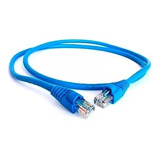 Cable Rj45 Patch Cord Cat6 0.5 Metros Certificado X 10 Und