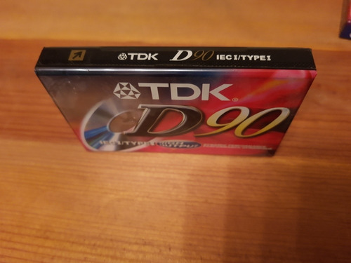 Cassete Tdk D90 (2piezas)