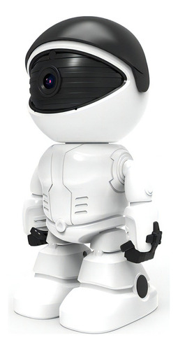 Camara De Seguridad Wifi Robot Monitor De Bebe 360° Yosee Color Blanco
