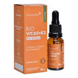 Vitamina D3 + K2 Puravida Gotas 20ml