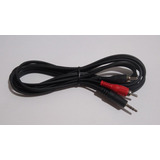 Cable Plug  3.5 A 2 Rca X 1.5 Mts