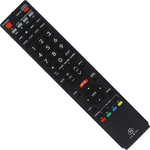 Control De Tv Led Lcd Sharp Lc60le650u Lc60le750u Vc-8170
