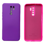 Capa Capinha Case Compatível Redmi 9 Silicone Veludo Interno