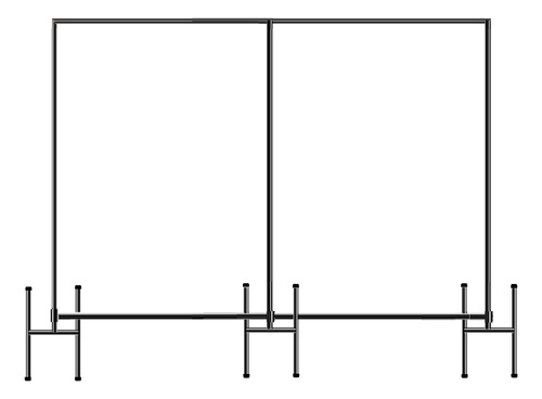 Estrutura Suporte Banner Painel Backdrop 3x2-3 Pés Fechada