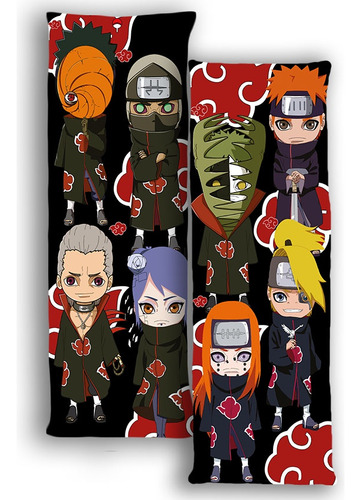 Almofada Mini Dakimakura Akatsuki Chibi