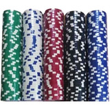 Paquete 250 Fichas Poker Casino Profesionales,  