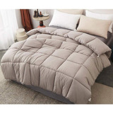 Plumon Ecologico King Acolchado Efecto Duvet Térmico D/faz