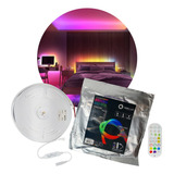 Fita Led Digital Sequencial Rgb Bluetooth, App,  8w  Ip65 5m