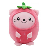 Peluche Sandia Y Frutilla Smoochy Pals Kawaii 25 Cm Almohada