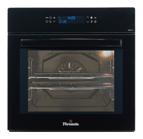 Horno Empotrable Eléctrico Florencia 7887e 64.5l Negro 220v