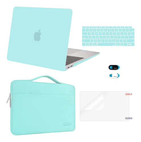 Combo Accesorios Macbook Air 13 A2337 A2179 A1932 Hot Blue