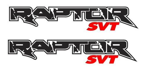 Calcas Sticker Raptor Svt Para Batea Compatible Con F150