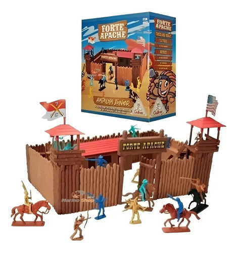 Forte Apache Batalha Júnior Gulliver Ref. 0065 Fig Coloridas